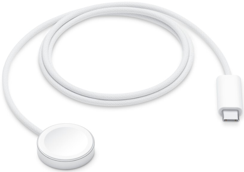 Беспроводное зарядное устройство Apple Watch Magnetic Fast Charger to USB-C Cable (MLWJ3)