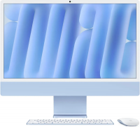 Моноблок Apple iMac 24 Blue (M4, 2024, Two ports) (MWUF3)