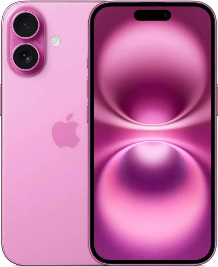 Смартфон Apple iPhone 16 128Gb Pink (MYEA3HN/A)