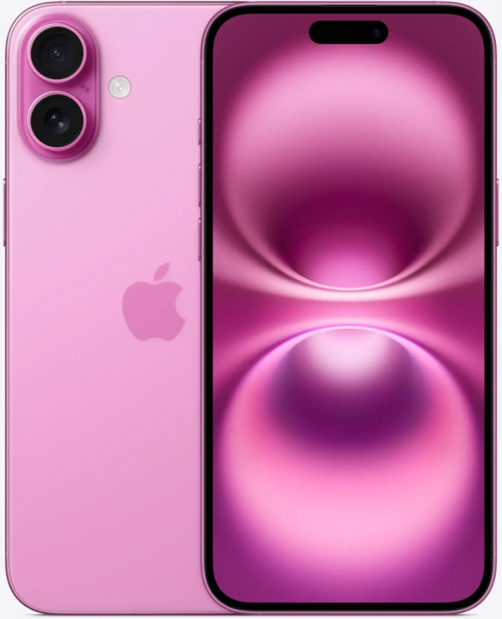 Смартфон Apple iPhone 16 Plus 128Gb Pink (MXVW3HN/A)