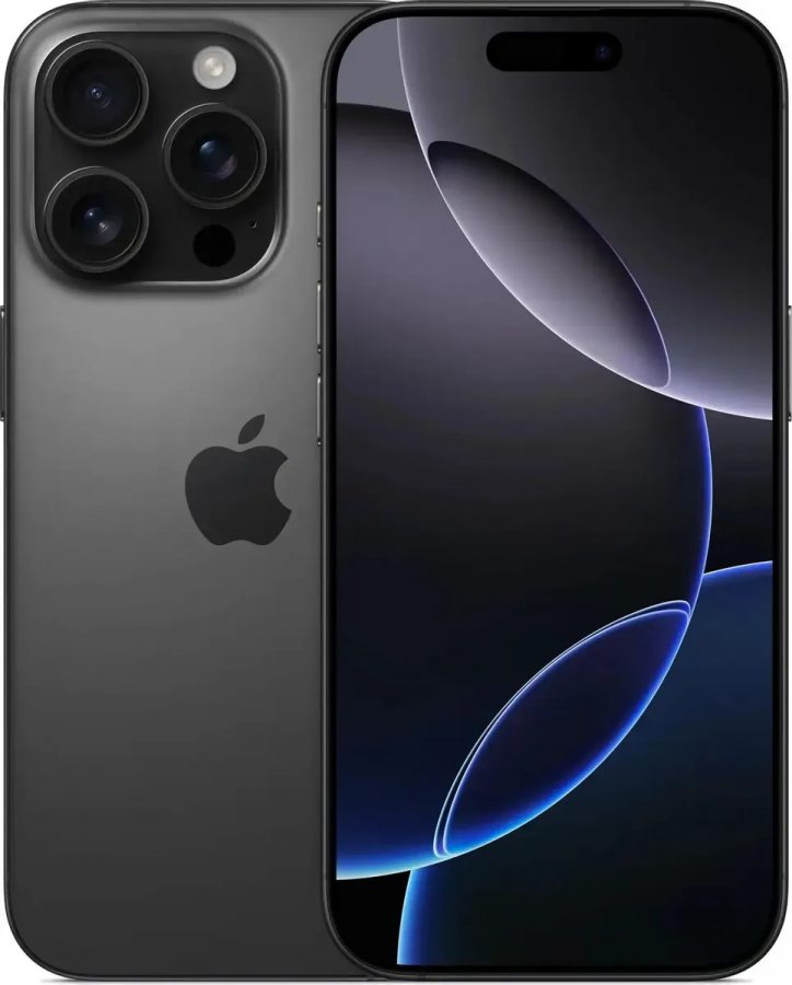 Смартфон Apple iPhone 16 Pro 256Gb Black Titanium (MYNH3QN/A)