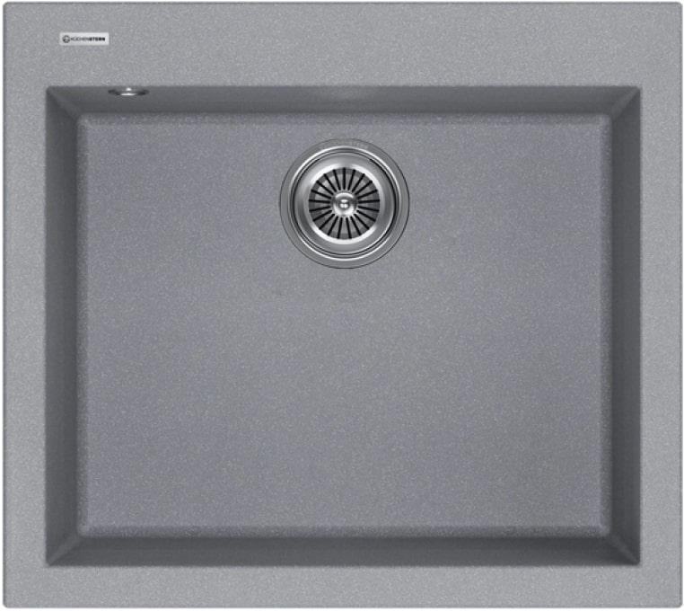 Мойка кухонная Kuchenstern OBEN 60 a-Granit 20420 56х50 см ФОТО