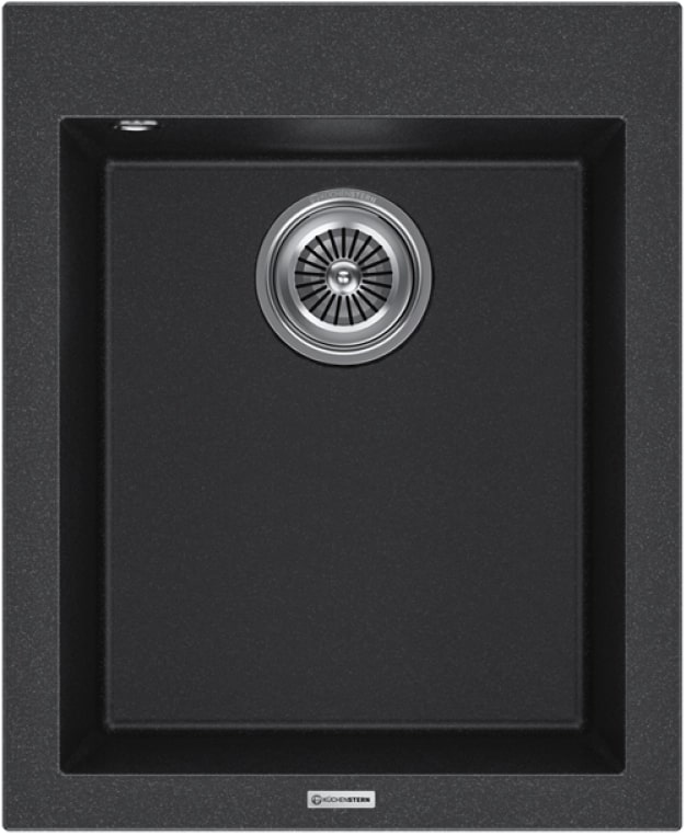 Мойка кухонная Kuchenstern OBEN 45 a-Granit 20320 41х50 см
