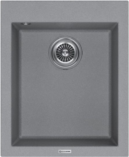 Мойка кухонная Kuchenstern OBEN 45 a-Granit 20320 41х50 см схема 4