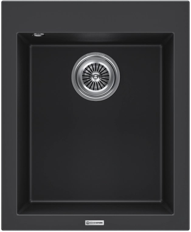 Мойка кухонная Kuchenstern OBEN 45 a-Granit 20320 41х50 см ФОТО