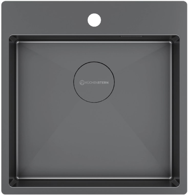 Изображение Мойка кухонная Kuchenstern WERK 50 AISI 304/R10 50650 49х51 см