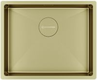 Мойка кухонная Kuchenstern KRAFT 60 AISI 304/R10 50250 54х44 см схема 1