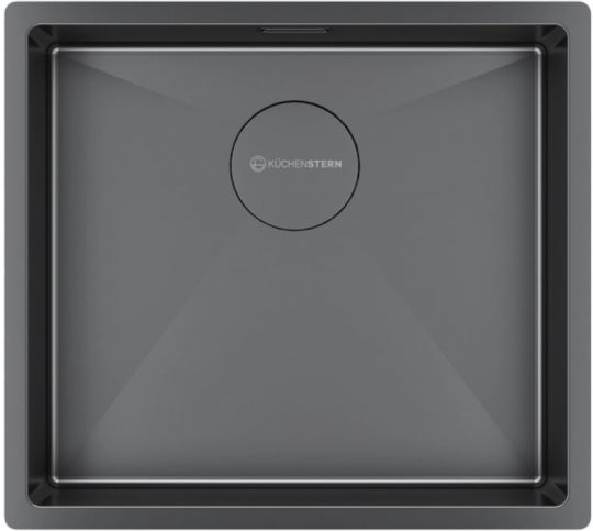 Мойка кухонная Kuchenstern KRAFT 50 AISI 304/R10 50150 49х44 см схема 2