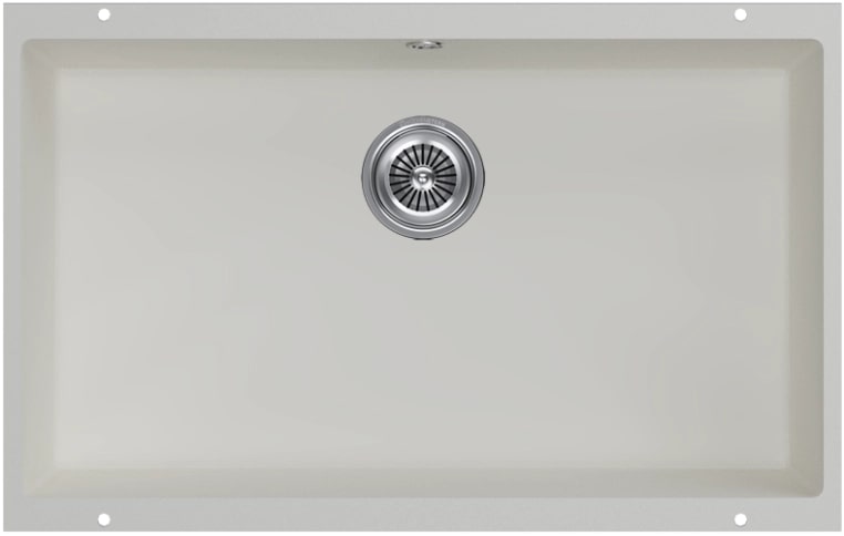 Мойка кухонная Kuchenstern UNDER 80 Ku-Granit 10310 73х46 см ФОТО