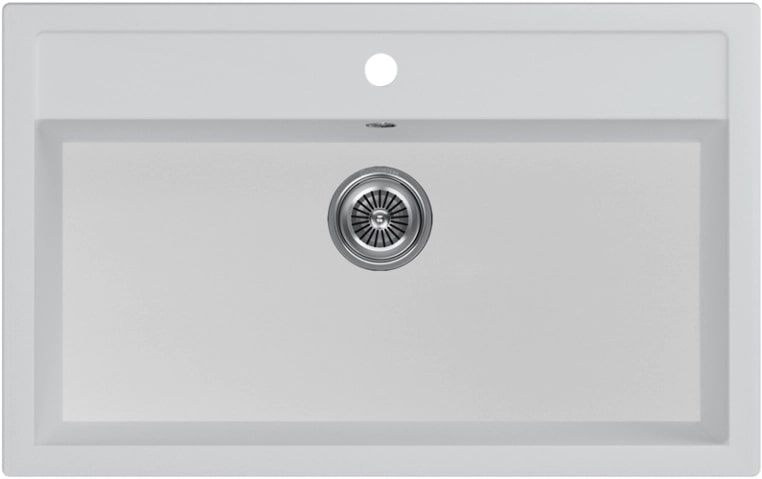 Изображение Мойка кухонная Kuchenstern TOP 80 Ku-Granit 10710 81,5х51 см