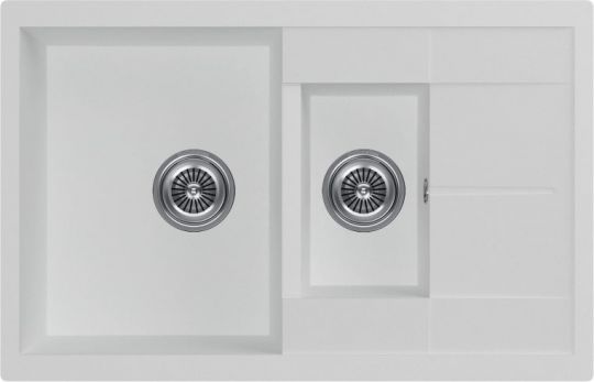 Мойка кухонная Kuchenstern FLUG 60-2 Ku-Granit 11010 78х50 см схема 4 Мойка кухонная Kuchenstern FLUG 60-2 Ku-Granit 11010 78х50 см схема 4