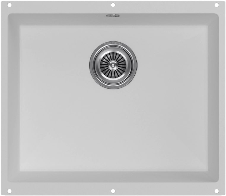 Мойка кухонная Kuchenstern UNDER 60 Ku-Granit 10110 53х46 см