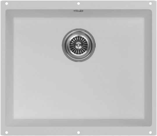 Мойка кухонная Kuchenstern UNDER 60 Ku-Granit 10110 53х46 см схема 1 Мойка кухонная Kuchenstern UNDER 60 Ku-Granit 10110 53х46 см схема 1