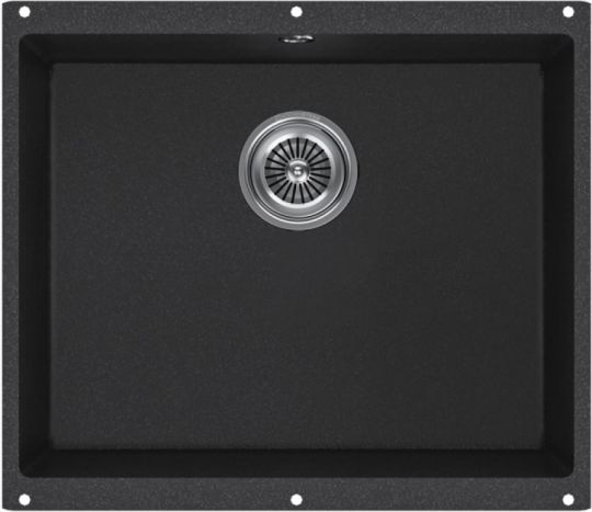 Мойка кухонная Kuchenstern UNDER 60 Ku-Granit 10110 53х46 см схема 4 Мойка кухонная Kuchenstern UNDER 60 Ku-Granit 10110 53х46 см схема 4