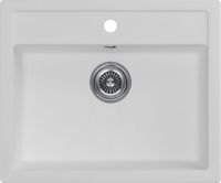 Мойка кухонная Kuchenstern TOP 60 Ku-Granit 10610 56х50,5 см схема 3