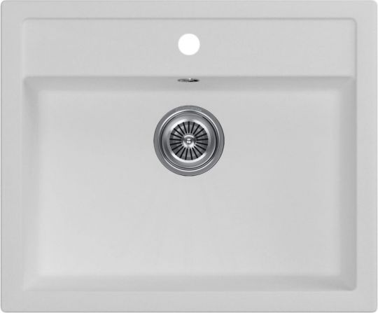 Мойка кухонная Kuchenstern TOP 60 Ku-Granit 10610 56х50,5 см схема 3