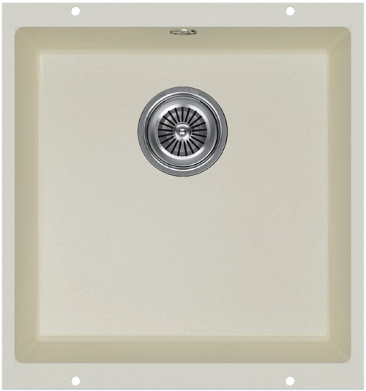 Мойка кухонная Kuchenstern UNDER 50 Ku-Granit 10010 43х46 см