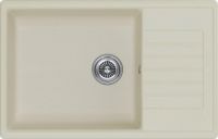 Мойка кухонная Kuchenstern FLUG 60  Ku-Granit 10910 78х50 см схема 1