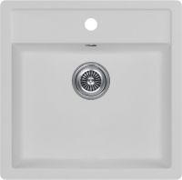 Мойка кухонная Kuchenstern TOP 50 Ku-Granit 10510 51,5х51 см схема 1