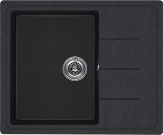 Мойка кухонная Kuchenstern FLUG 45 Ku-Granit 10810 61,5х50 см схема 2 Мойка кухонная Kuchenstern FLUG 45 Ku-Granit 10810 61,5х50 см схема 2