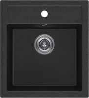 Мойка кухонная Kuchenstern TOP 45 Ku-Granit 10410 46,5х50,5 см схема 1 Мойка кухонная Kuchenstern TOP 45 Ku-Granit 10410 46,5х50,5 см схема 1