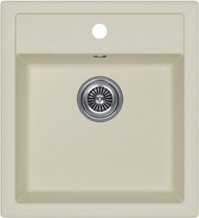 Мойка кухонная Kuchenstern TOP 45 Ku-Granit 10410 46,5х50,5 см