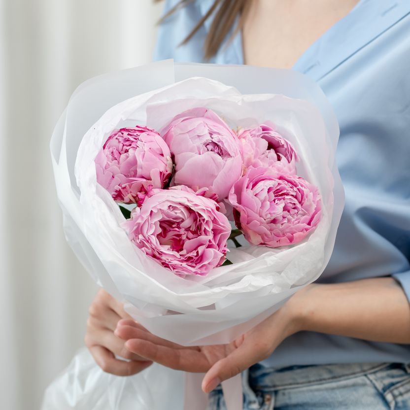 Пионы Сара от 5 шт