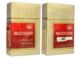 Сигареты — Philip Morris, MultiFilter. Швейцария 90е. Редкие. Оригинал