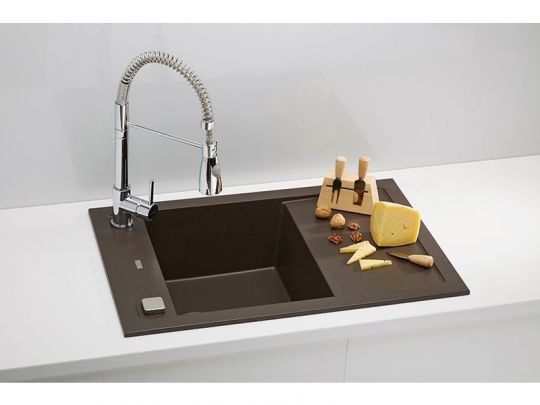 Мойка для кухни Alveus FORMIC 30 GRANITAL+ с сифоном 76х50 см схема 5