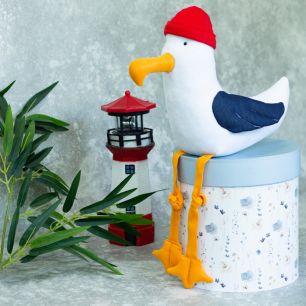 Набор для пошива текстильной игрушки - Альбатрос Жак в красном