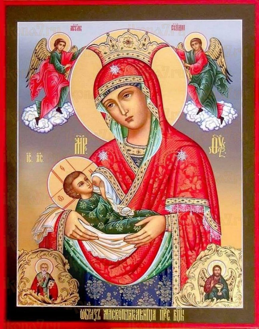 Млекопитательница икона (рукописная)