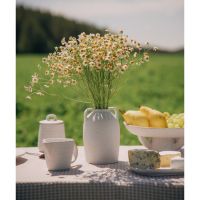 Ваза SL Home «Арена Бланка», 11.5?11?16.5 см, керамика, белая