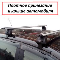 Багажник на крышу Renault Scenic III (2009-2016), ЕД, крыловидные дуги