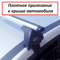 Багажник на крышу Toyota Rav4 (XA30)(2005-2014) (без рейлингов), ED, аэродинамические дуги