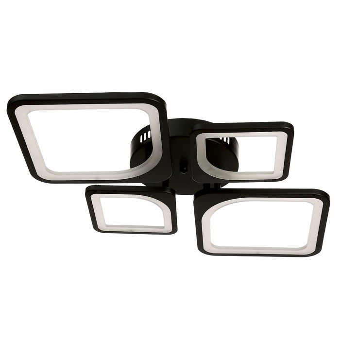 Люстра ГАЛЛОП 114К007233 LED 90Вт черный 73x50,5x7,5 см.