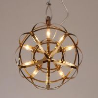Люстра BayerLux 669702/12 LED 7,2Вт 3000К золото 20х20х150 см