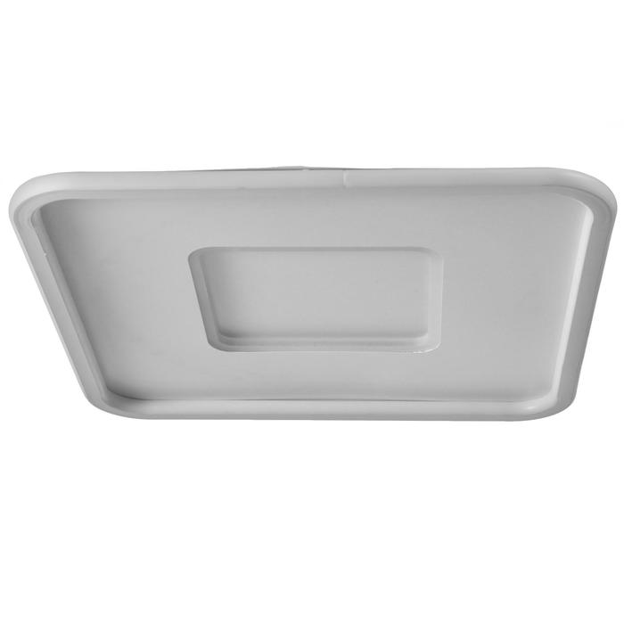 Люстра с ПДУ 1204/1 LED 90Вт 3000-6000К белый 47х47х8 см BayerLux