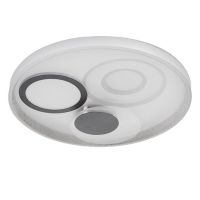 Люстра с ПДУ 2048/1 LED 160Вт диммер белый d.50 см BayerLux