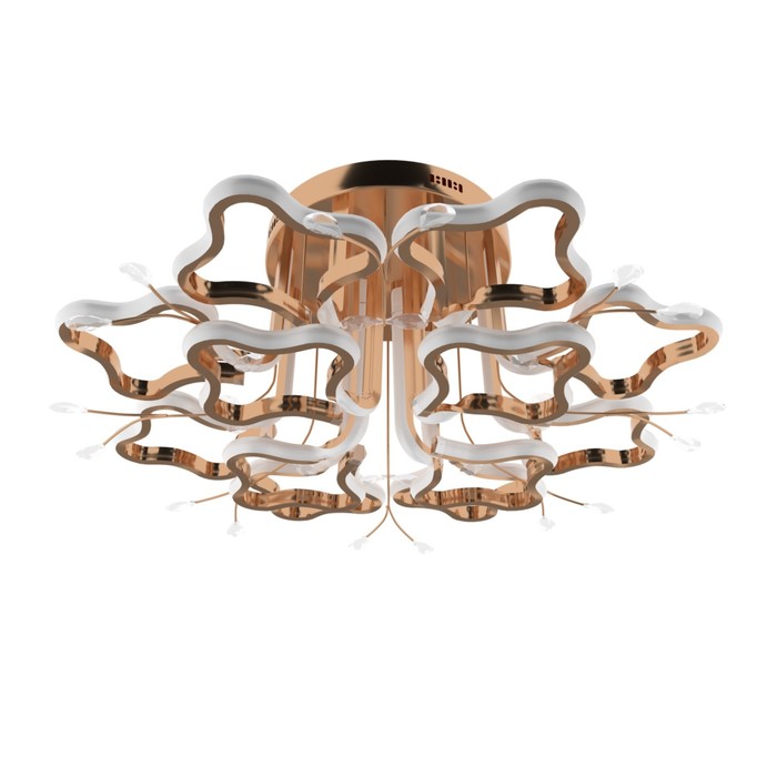 Люстра 1685/12 LED 192Вт 3000-6000К золото 75х75х26 см BayerLux