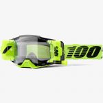 100% Armega ForeCast Neon Yellow (2025) очки для мотокросса