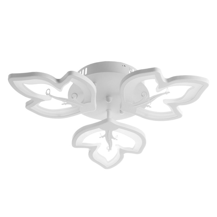 Люстра 1093/3WT LED 72Вт 3000-6000K диммер белый 50х50 см BayerLux