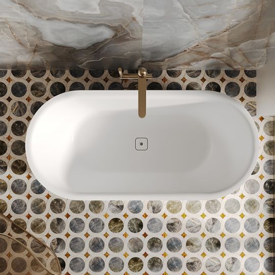 Ванна отдельностоящая Salini Perla 170x80 1049 схема 6