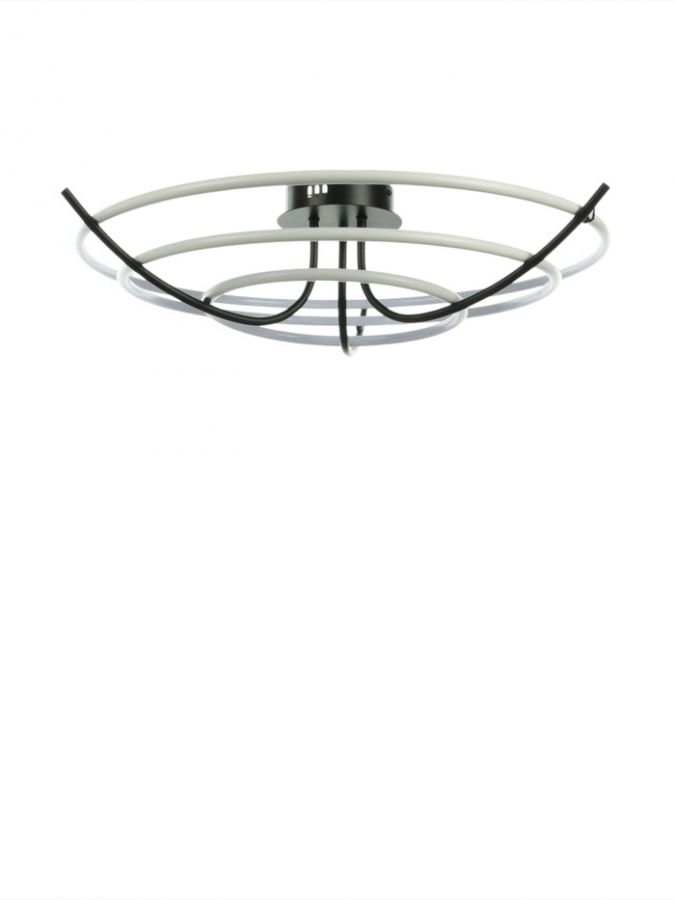 Люстра Emilia 174Вт Led 3000-6000К белый ?67х19см