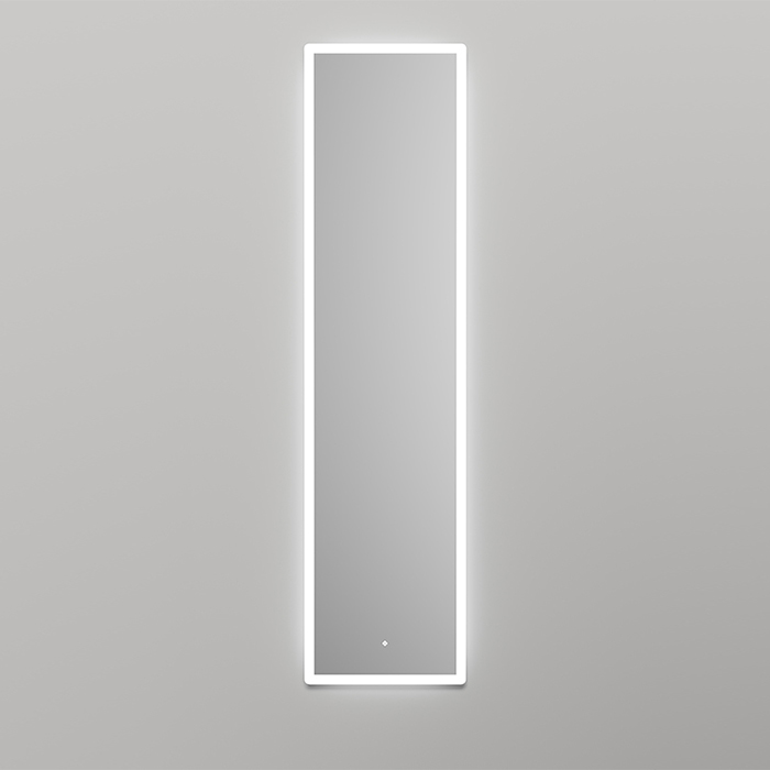 Большое зеркало для ванной Salini Armonia с подсветкой 450x1785 27MA.01.450.1785