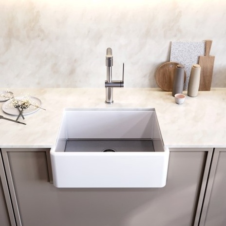 Изображение Мойка для кухни Alveus NEOCERAMIC 50 227981 54,8х44,8х21,2 полувтраиваемая