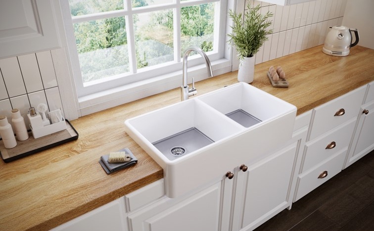 Мойка для кухни Alveus NEOCERAMIC 70 227982 81,2х44,8х21,2 двойная ФОТО