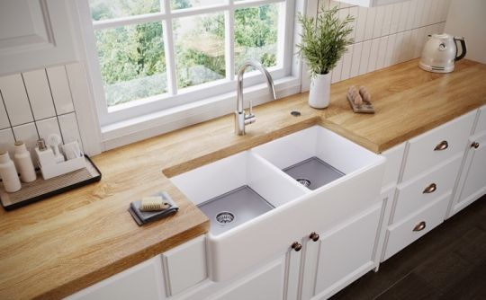 Мойка для кухни Alveus NEOCERAMIC 80 227983 87,2х44,8х21,2 две чаши схема 2 Мойка для кухни Alveus NEOCERAMIC 80 227983 87,2х44,8х21,2 две чаши схема 2