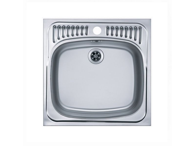 Изображение Мойка для кухни Alveus BASIC BASIC 130 1008825 46,5х46,5 см нержавеющая