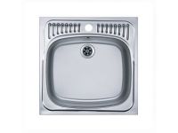 Мойка для кухни Alveus BASIC BASIC 130 1008825 46,5х46,5 см нержавеющая схема 1