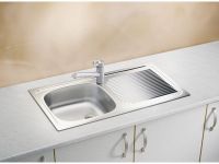 Мойка для кухни Alveus BASIC 60 LEI-60 в комплекте с сифоном 86х43,5 см схема 2